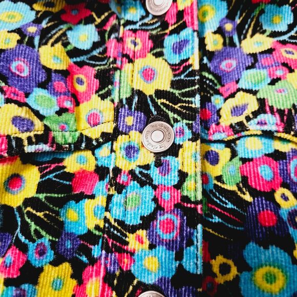 Liz Claiborne Womens Jacket Multi-Color Size XL 100% Cotton Button Close Pockets - Picture 13 of 14